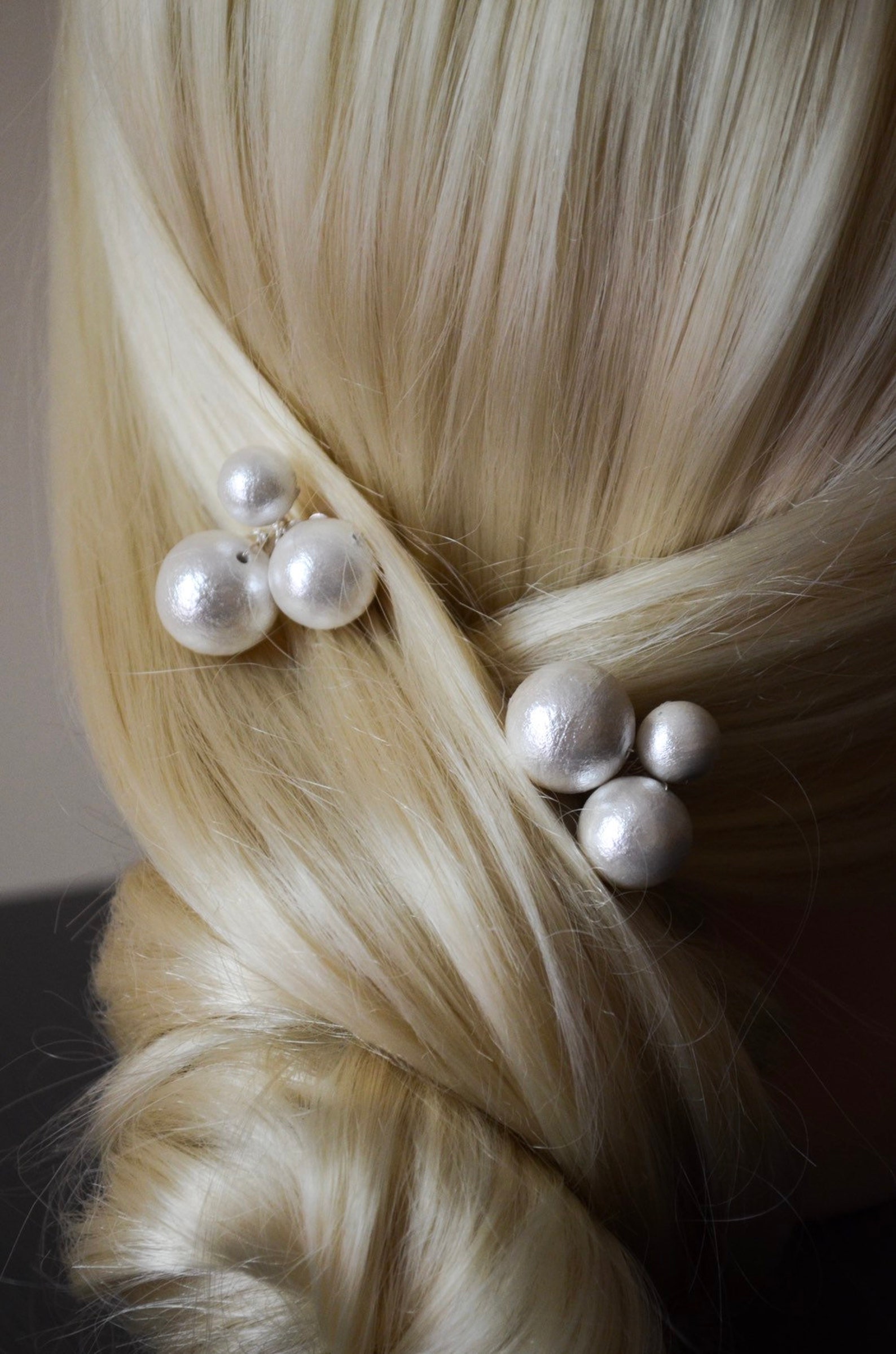 Pearl Hair Pins, Cotton Pearl Hair Pins, Wedding Pearls Headpiece — free download