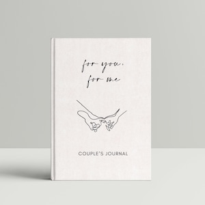 Couple's Journal - Anniversary Gift, Unique Wedding Gift, Book For Couples