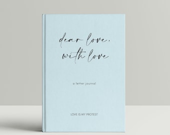 Love Letter Journal: Dear Love, With Love | Thoughtful Gift, Bridesmaid Gift, Galentine's Day Gift
