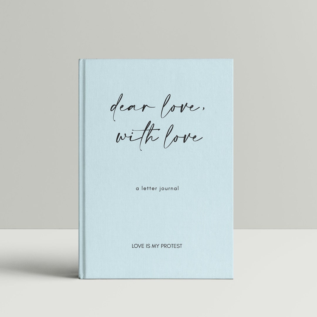 Love Letter Journal Dear Love, With Love Thoughtful Gift, Bridesmaid