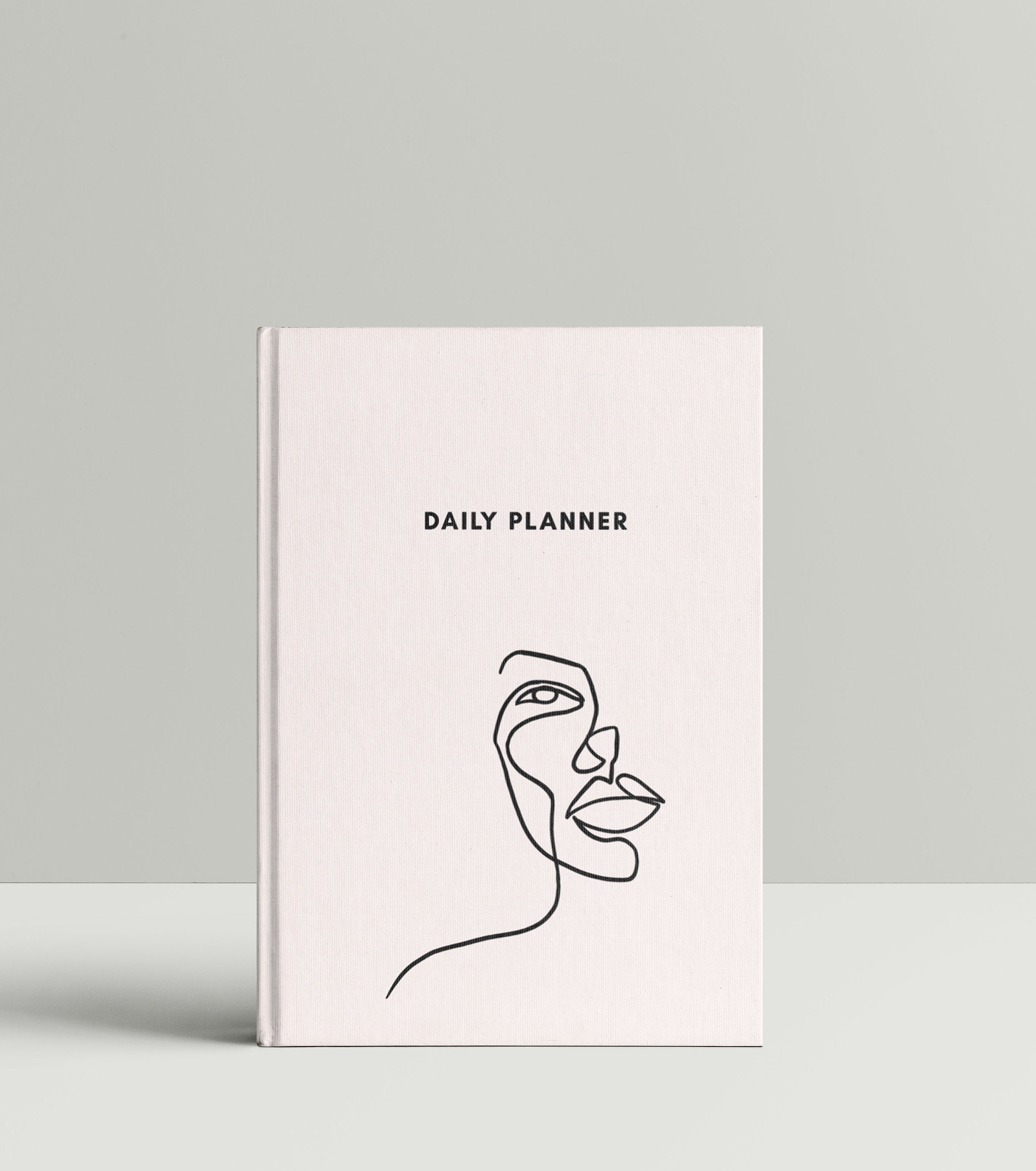 Undated Daily Planner - Day Planner, Wellness Planner, Productivity P…