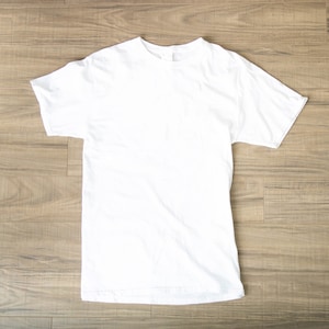 Blank White T-Shirt Mockup