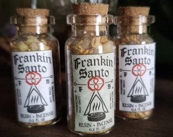 FrankinSanto Resin Incense Blend | Frankincense & Palo Santo Incense