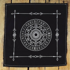 Pendulum Board | Pendulum Reading Cloth | Pendulum Reading Mat | Tarot Reading Mat |  Altar Cloth | Tarot Reading Cloth