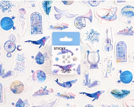Blue Stickers for Sale  Transparent stickers, Aesthetic stickers, Tumblr  stickers