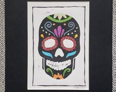Colored Sugar Skull