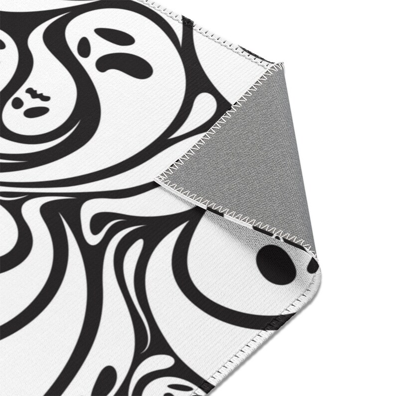 Ghost Area Rug Spooky Decor Halloween Decor Halloween Etsy