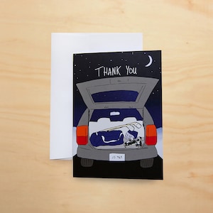 Hockey &quot;Thank You&quot; Greeting Cards - BLANK Inside - Box Set 12 Cards -  For Teammates - For Coaches - For Fans - For all of your supporters!