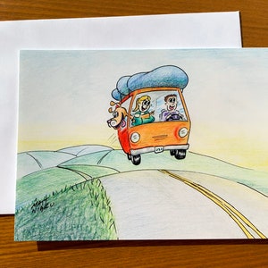 ¡NUEVO! ¡Felices campistas! 4 estilos de tarjetas de felicitación - Happy Camping! - Happy Trails - ¡Los mejores deseos! - Sin texto - Viaje por carretera - Mudanza - Jubilación