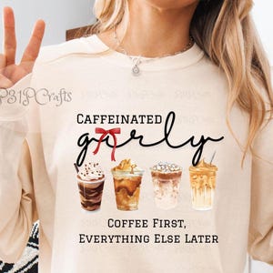 Caffeinated PNG, Purchase once and enjoy unlimited use! Includes Crafters, POD, Personal and Small Businesses. Free commercial use.