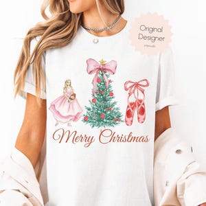 Quebra-nozes rosa PNG SVG Digital, PNG caprichoso, Quebra-nozes PNG, Balé PNG, Balé de Natal PNG, Balé de Natal para camiseta de sublimação