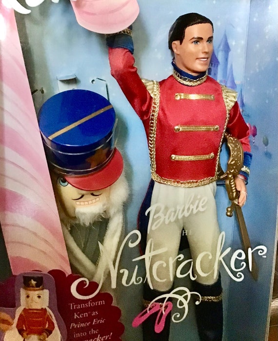 Vintage Barbie Nutcracker Ken as Prince Eric 2001 Mattel Etsy