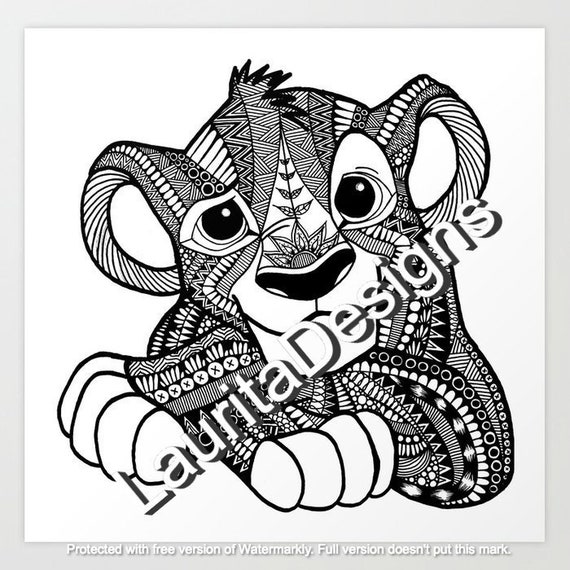 Free Free 203 Lion King Mandala Svg SVG PNG EPS DXF File