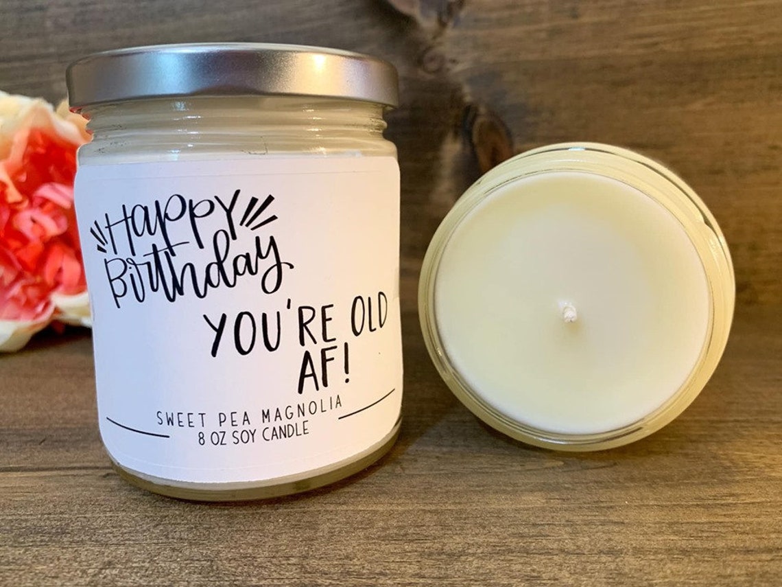 Funny Birthday Candle Happy Birthday Birthday Gift Gag Etsy