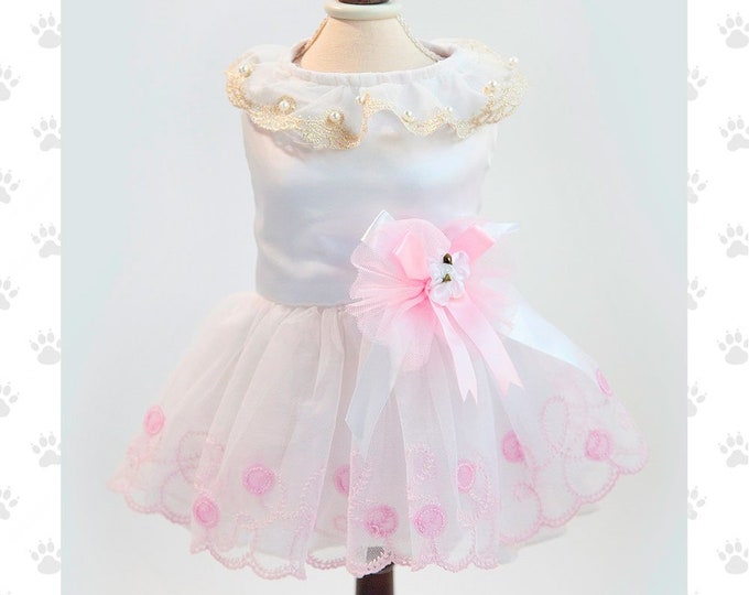 BALLOON CHIC - Dog Dress  - Tan