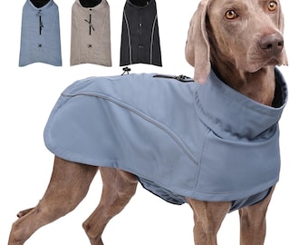 Waterproof Dog Jacket: Harness Zipper, Adjustable Fit, Personalized