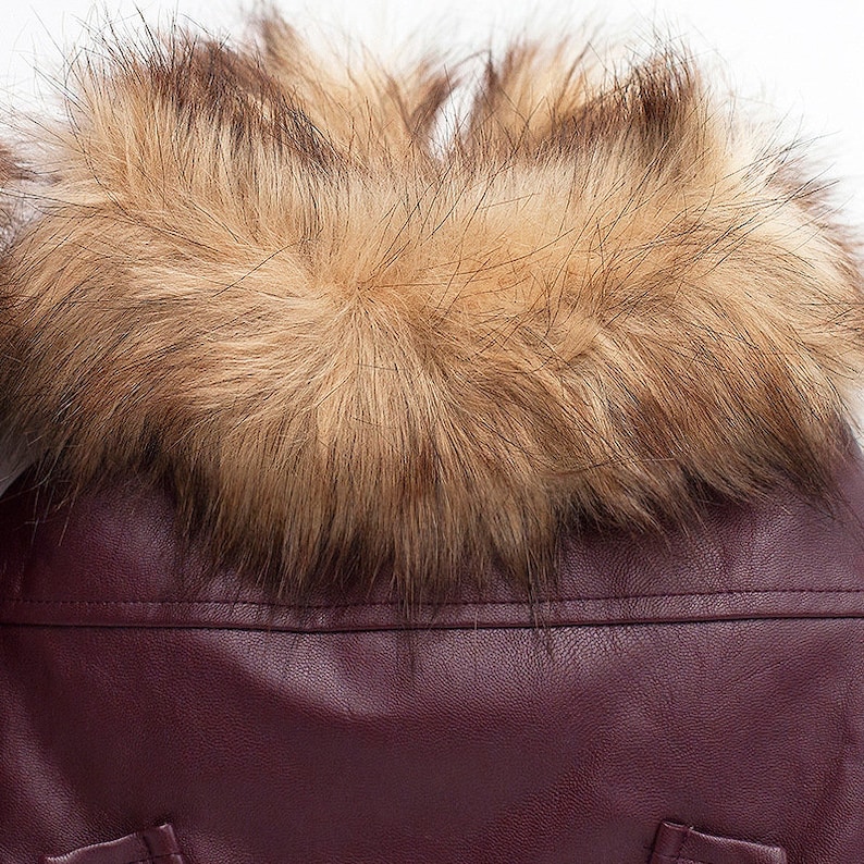 For Small /& Medium Sized Dogs SM-2XL Bomber Jacket Black or Wine Soft Furry Fleece Lining Snap Closures