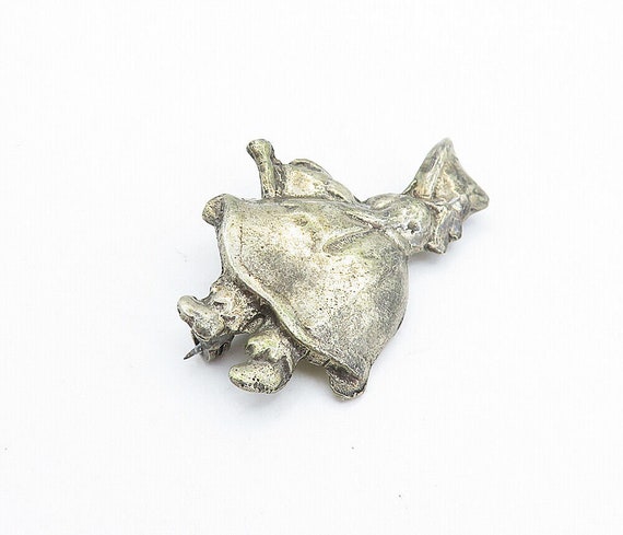 925 Sterling Silver - Vintage Antique Girl With W… - image 2