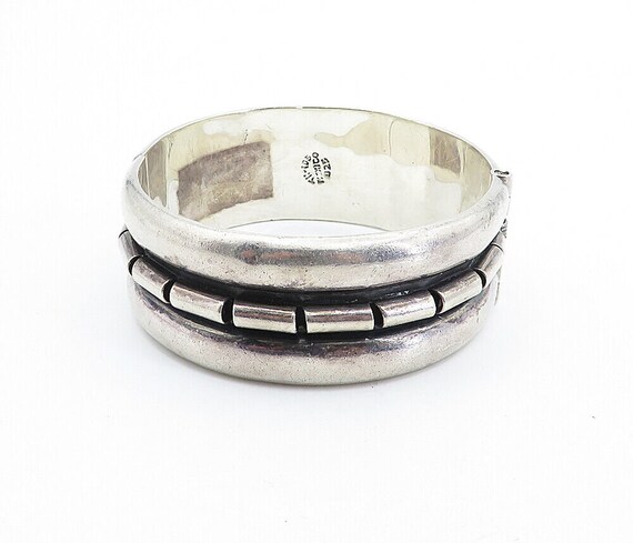 MEXICO 925 Sterling Silver - Vintage Oxidized Rou… - image 2