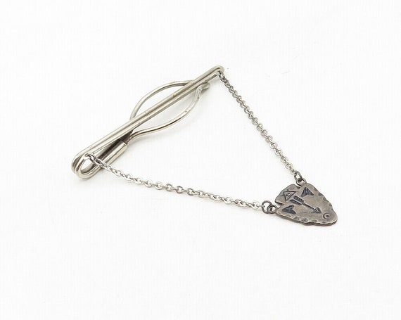 925 Sterling Silver - Vintage Antique Arrow Desig… - image 2