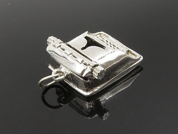 925 Sterling Silver - Vintage Shiny Old Fashioned… - image 4