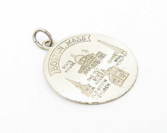 925 Sterling Silver - Vintage Boston Massachusett… - image 2