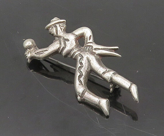 MEXICO 925 Sterling Silver - Vintage Dancing Man … - image 1