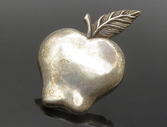 DE MATTEO 925 Sterling Silver - Vintage Apple Fru… - image 1