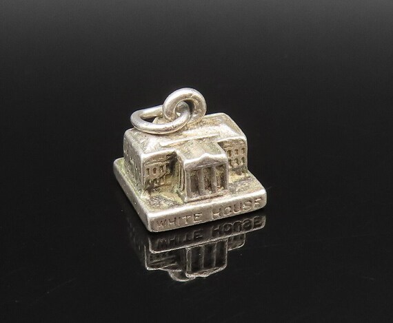 925 Sterling Silver - Vintage The White House Cha… - image 3