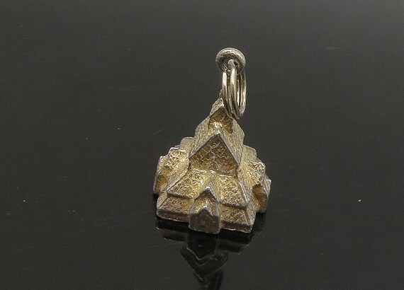 925 Sterling Silver - Vintage Petite Church House… - image 3