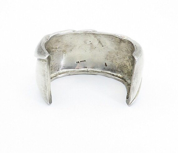 WS 925 Sterling Silver - Vintage Modernist Sculpt… - image 6