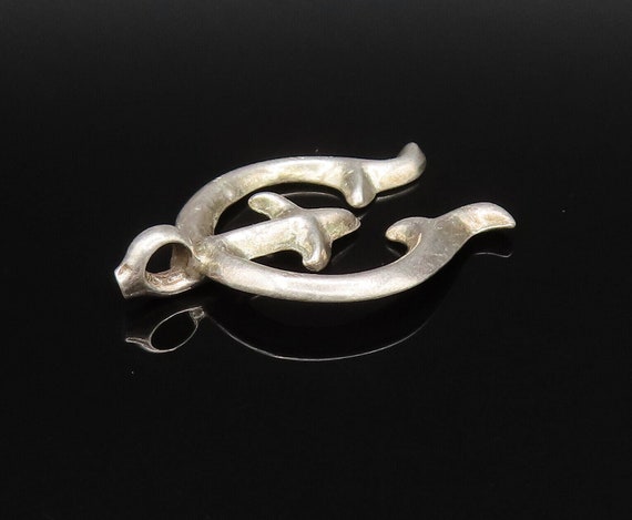 ZUNI NAVAJO 925 Silver - Vintage Minimalist Curve… - image 4