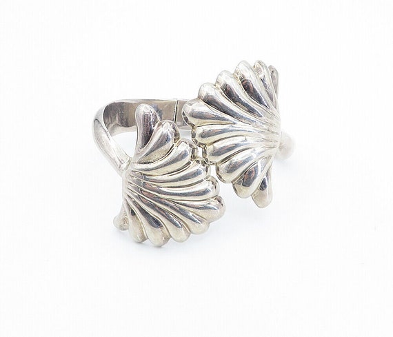 ILARIA 925 Sterling Silver - Vintage Scalloped By… - image 2