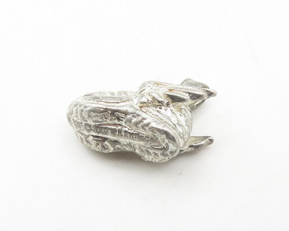 925 Sterling Silver - Vintage Shiny Winged Sneake… - image 4