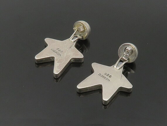 MEXICO 925 Sterling Silver - Vintage Cutout Star … - image 5