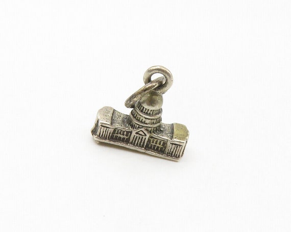 925 Sterling Silver - Vintage Petite Capitol Buil… - image 2