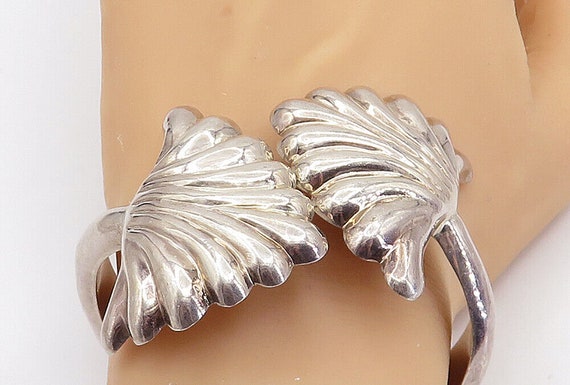 ILARIA 925 Sterling Silver - Vintage Scalloped By… - image 1