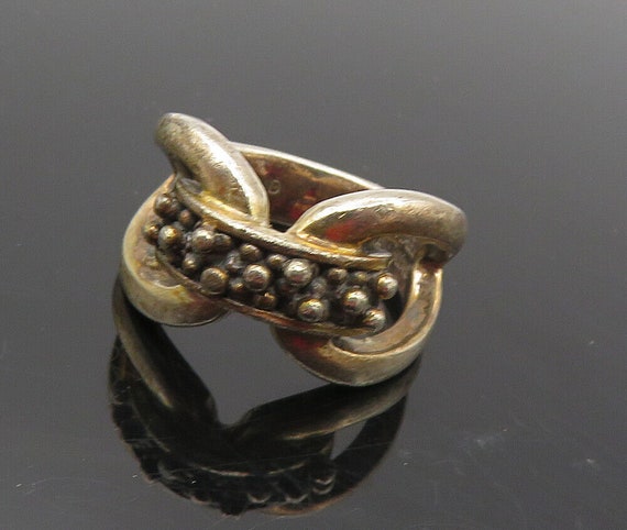 MICHAEL DAWKINS 925 Sterling Silver Vintage Open Design Band Etsy UK