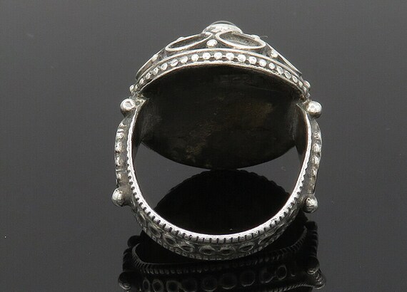 925 Sterling Silver - Vintage Black Onyx Royal Co… - image 5