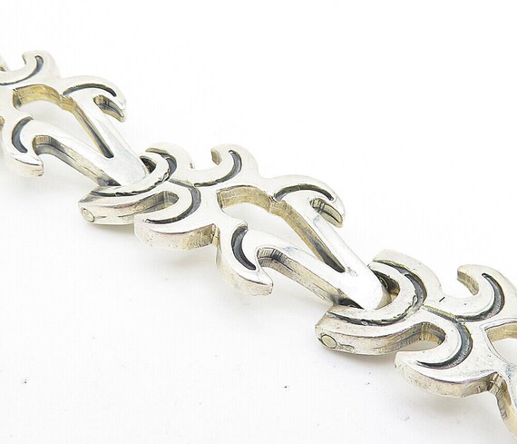 MEXICO 925 Sterling Silver - Vintage Oxidized Det… - image 3
