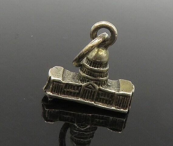 925 Sterling Silver - Vintage Petite Capitol Buil… - image 1