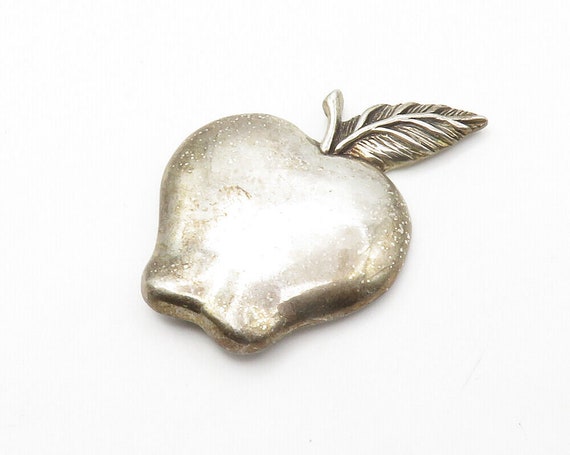 DE MATTEO 925 Sterling Silver - Vintage Apple Fru… - image 2