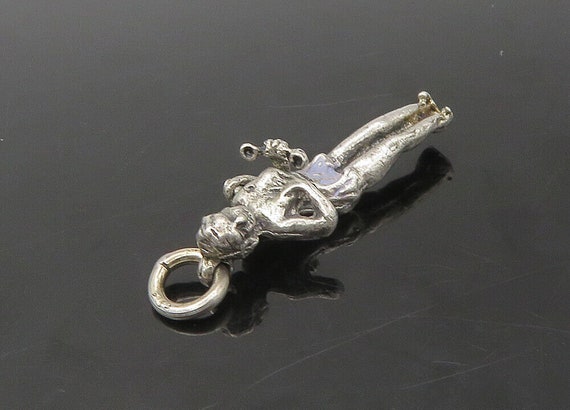925 Sterling Silver - Vintage Petite Woman With T… - image 4