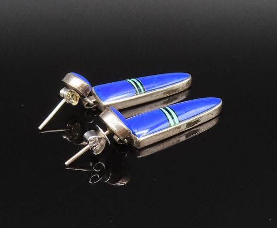 MTT NAVAJO 925 Silver - Vintage Lapis Lazuli & Fi… - image 4