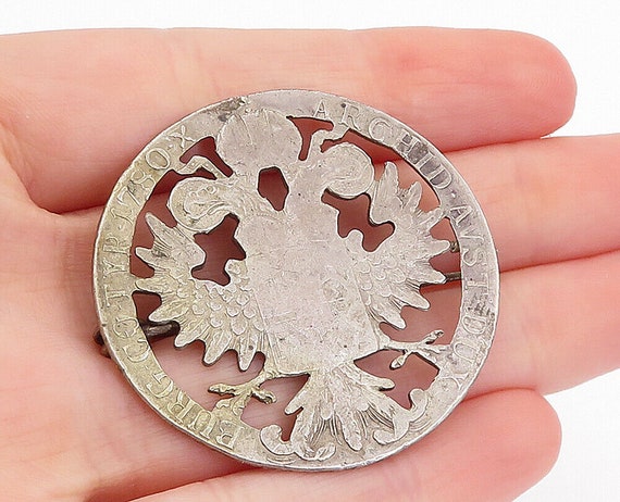 925 Sterling Silver - Vintage Antique Austrian Co… - image 1