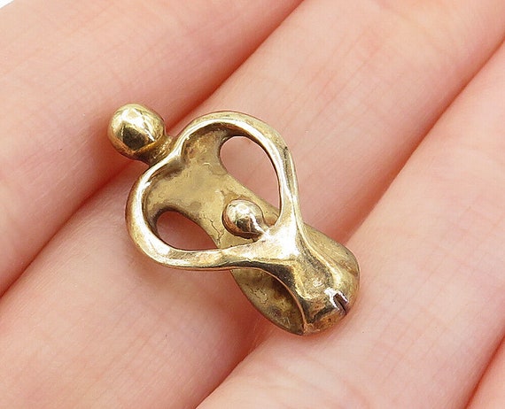CAROLYN POLLACK RELIOS 925 Silver Vintage Mother Child Love Pendant PT5388 Etsy Canada