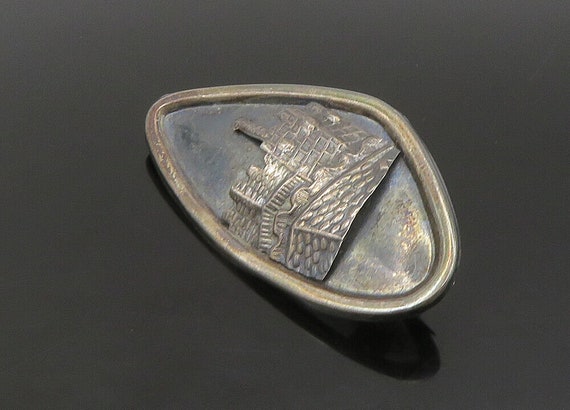 ISRAEL 925 Sterling Silver - Vintage Oxidized Old… - image 3