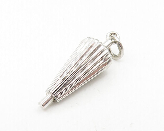 925 Sterling Silver - Vintage Petite Shiny Closed… - image 2