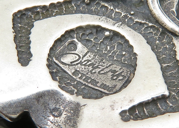 DESIGNER 925 Sterling Silver - Vintage Woman Hold… - image 6