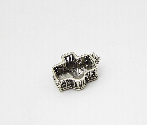 925 Sterling Silver - Vintage Ancient Structure B… - image 5